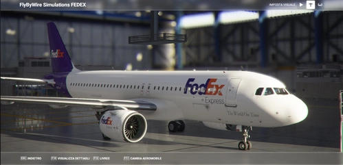 [A32NX] FlyByWire and all mod | Airbus A320neo FEDEX | in [8k] OFFICIAL Realistic