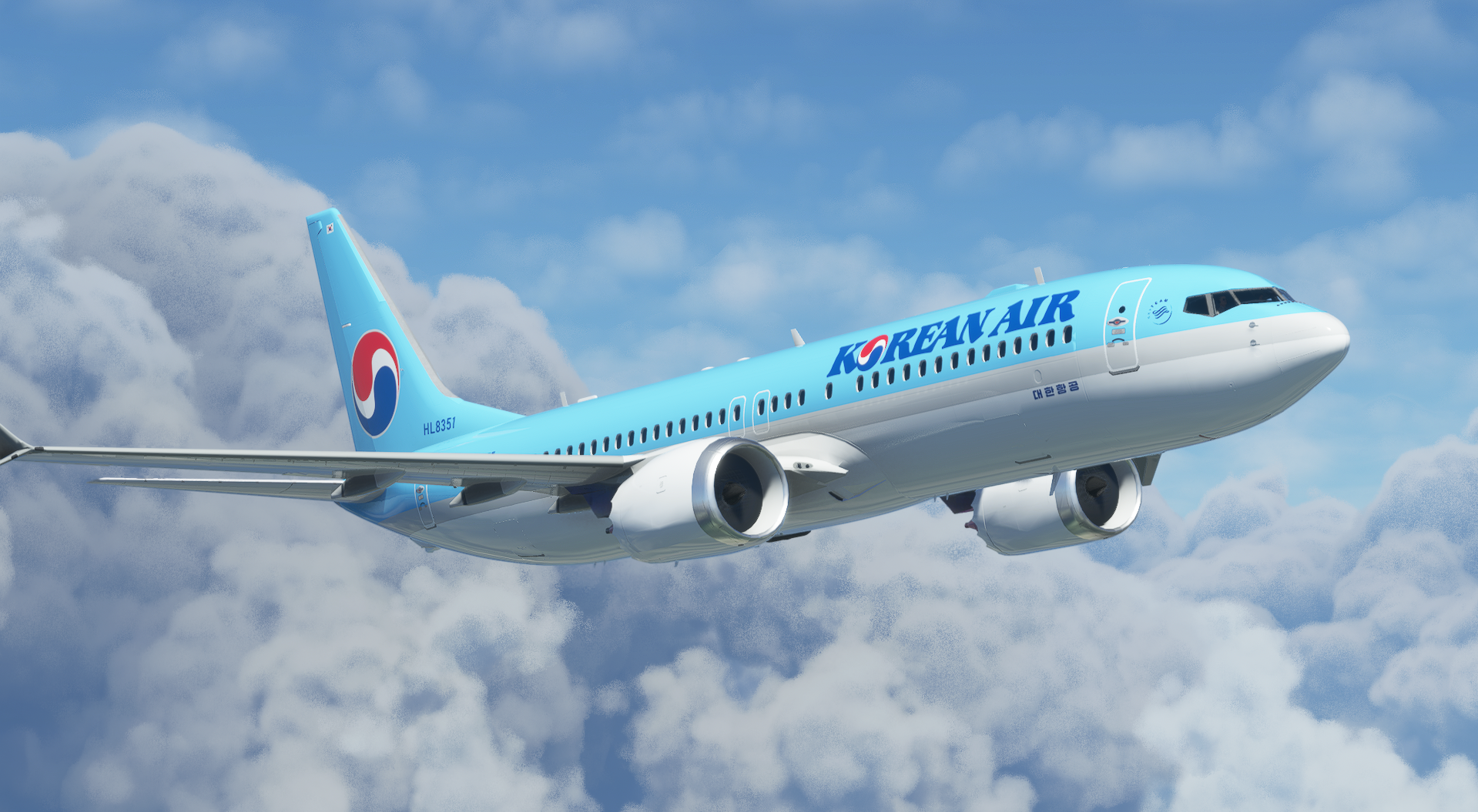 Bredok3D 737 MAX 8 | Korean Air HL8351 (10K) - Image 1