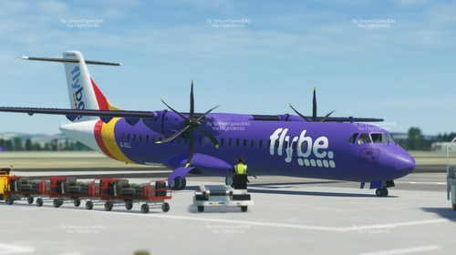 Flybe Purple (Blue Islands) | ATR 72-600