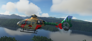H135 Jurassic Park Ranger Livery thumbnail 2