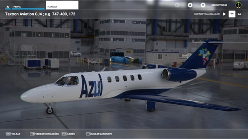 CJ4 Azul