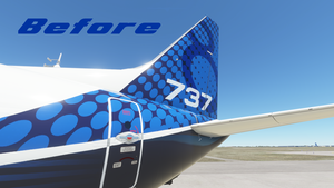 Improved House Livery Bredok3d Boeing 737 MAX 8 (100 Years of Boeing) thumbnail 4