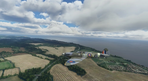 Supermarine Spitfire Mk.IX No 485 RNZAF Sqn OU-V ML407
