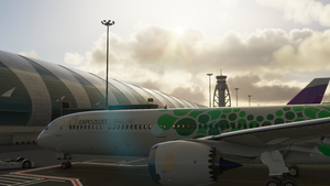 Boeing 787 Emirates Expo Green thumbnail 3