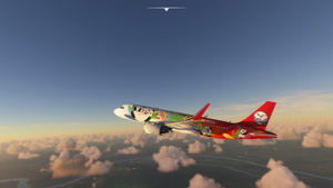 [A32NX] A320 Sichuan Airlines Panda Livery 8K - FlyByWire version thumbnail 10