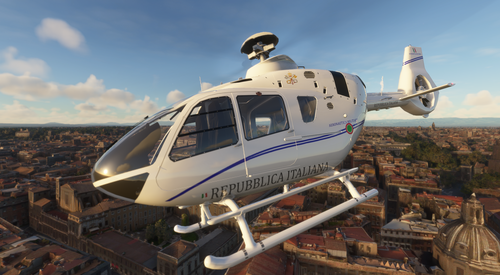 H135 - Pope's Helicopter for Rome Mission