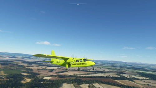 BN2 Islander Scottish Ambulance Service G-BELF