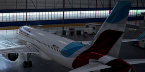 [A32NX] Airbus A320neo Eurowings Dirty D-AEWQ in 8k thumbnail 4
