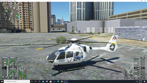 Airbus H135 American Airlines livery