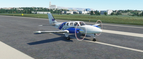 Baron G58 - Icelandic Coast Guard TF-SIF - Iceland - fictional