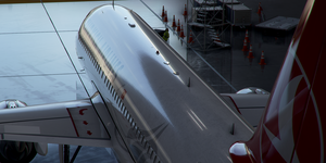 [A32NX] Airbus A320neo Turkish Airlines Dirty TC-JTE in 8k thumbnail 4