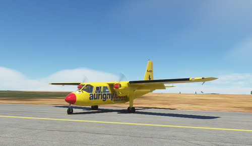Britten Norman BN-2  -  G-JOEY  -  Aurigny Air Services