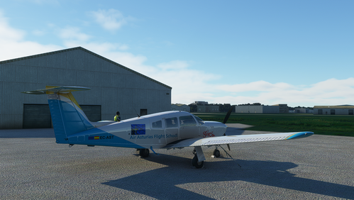 PA-28 Turbo Arrow IV Air Asturias Flight School