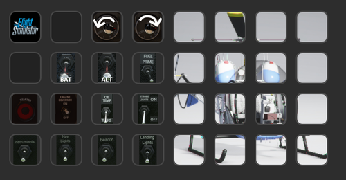 Bell 47G StreamDeck Profile - requires AAO's