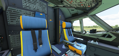 Allegiant Airlines Cockpit Paint