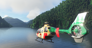 H135 Jurassic Park Ranger Livery thumbnail 5