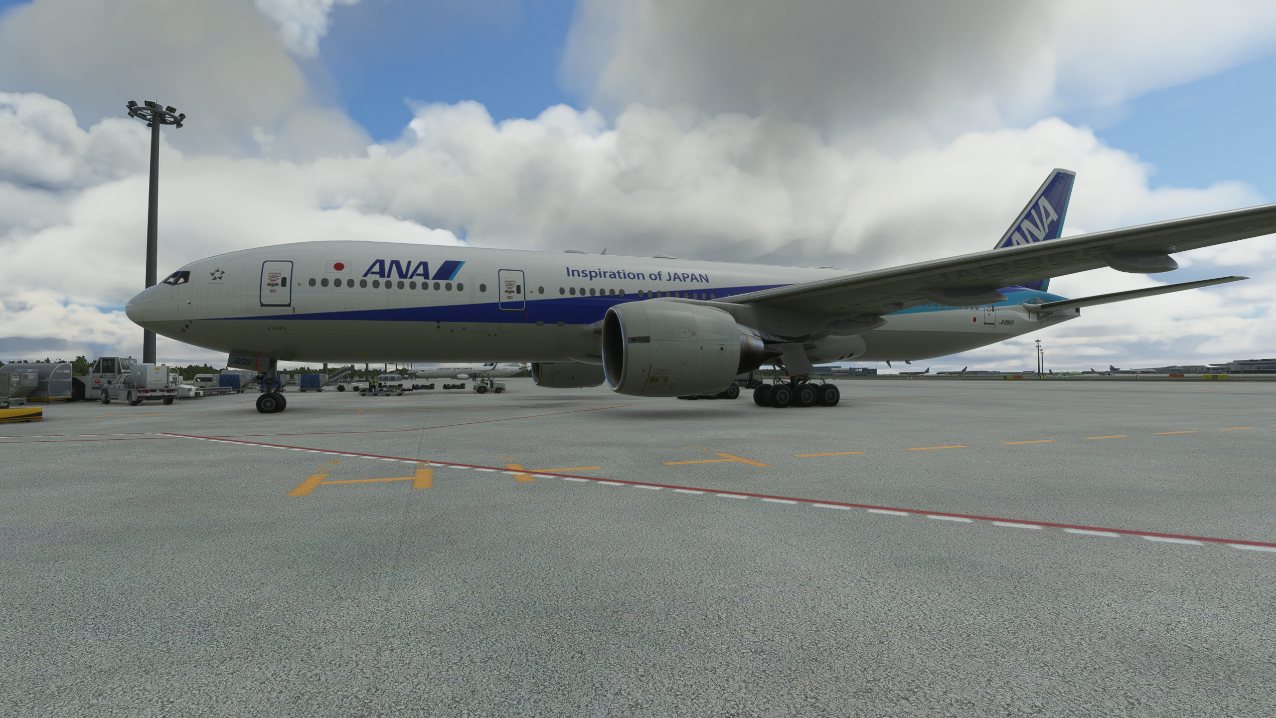 CaptainSim 777-200ER | All Nippon Airways JA8968 - Image 1