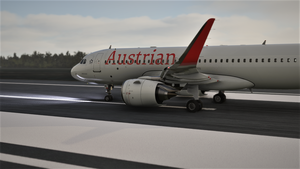 [A32NX] Austrian Airlines (AUA) OE-LBU [8K-Ultra Details] 2021 Dirty/Clean thumbnail 9