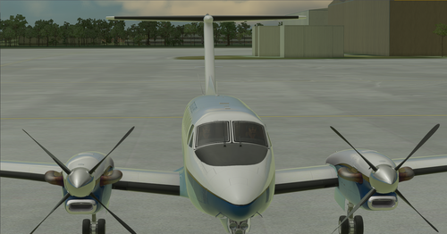 USAF C-12 Blue