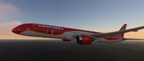McAirways McDonalds 787-10 Livery