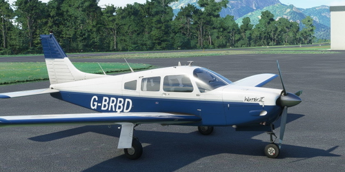 JF Piper Arrow III G-BRBD