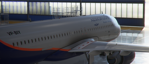 [A32NX] [FBW] Aeroflot [8k] Dirty Version With Coffee Cup No Text Mirroring thumbnail 8