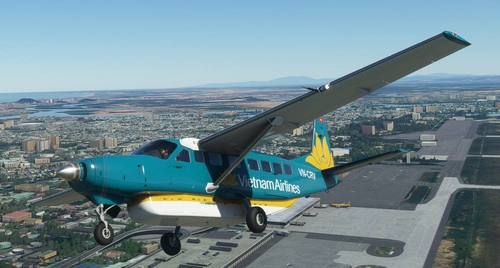 Cessna 208B Grand Caravan Vietnam Airlines [4K Fictional]