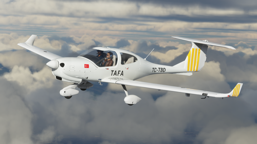 Turkish Airlines Flight Academy New For DA40 TC-TBD
