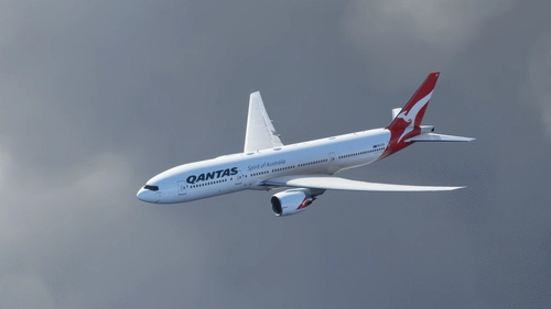 Captain Sim B777-200 Qantas