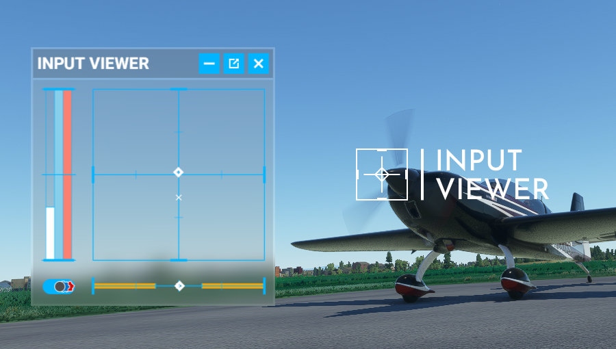 Input Viewer pour Microsoft Flight Simulator | MSFS