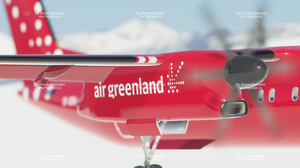 Air Greenland | Dash8 Q400 [Fictional] thumbnail 3