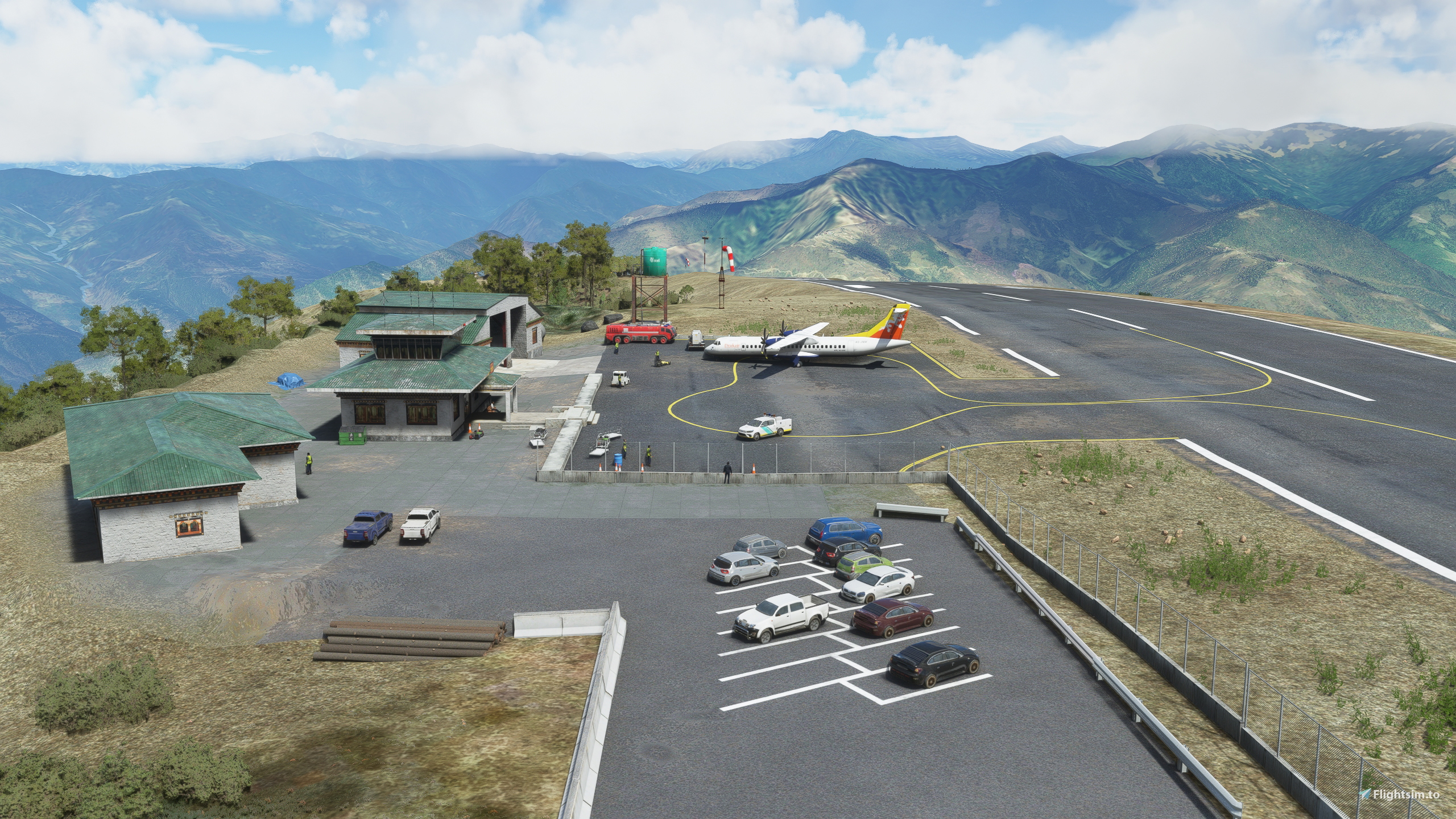 Yongphula Domestic Airport (VQTY) , (VQ10) in Trashigang, Bhutan - Image 1
