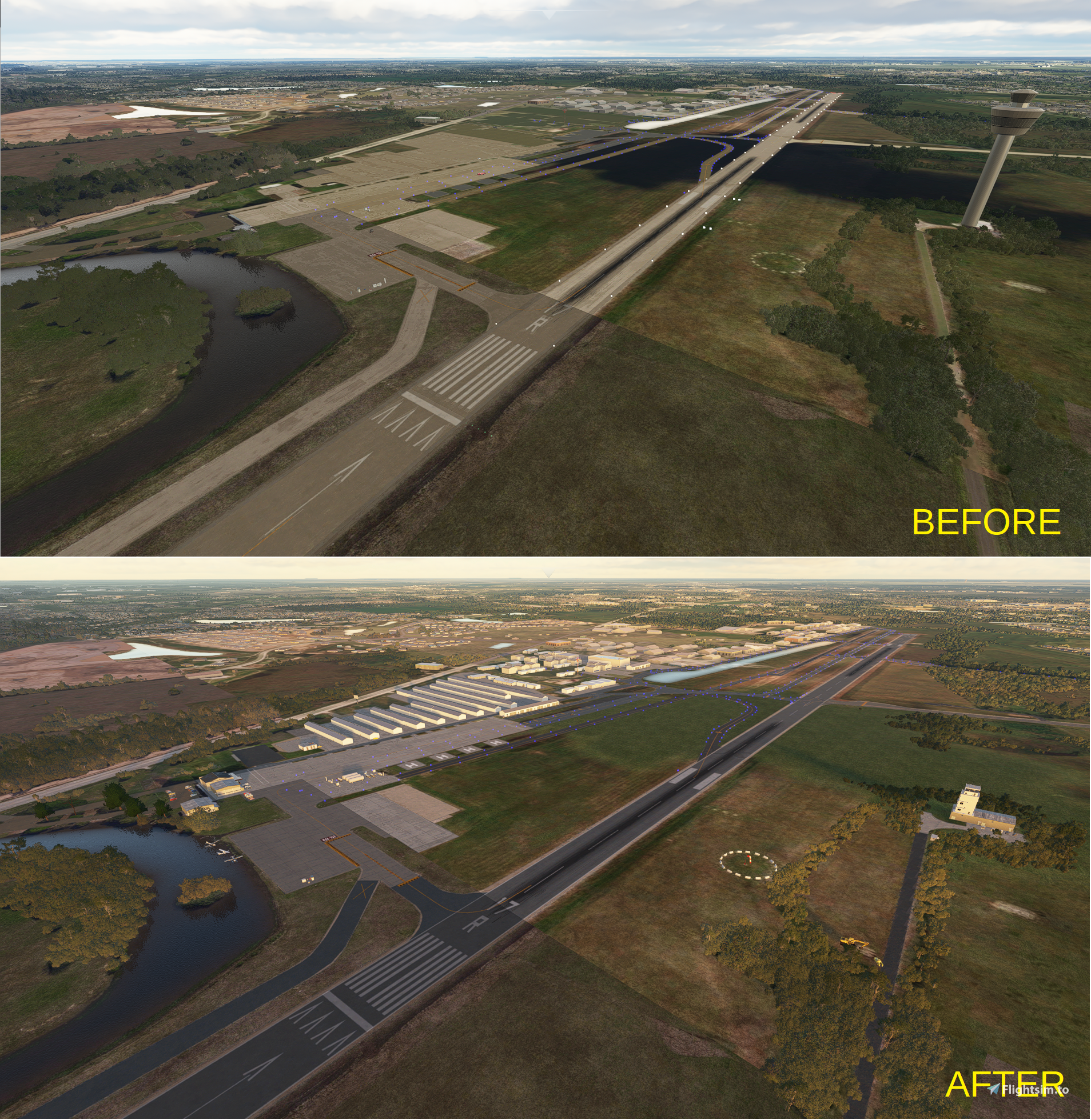 KDWH - Hooks Memorial Airport - Scenery Update - Image 1