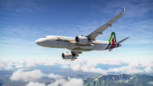 Alitalia Mission: Rome-Naples