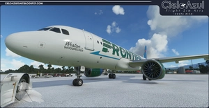 [A32NX] Frontier Airlines | N309FR | FlyByWire Airbus A320neo (8K) thumbnail 3