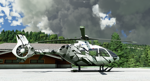 HPG Airbus H135 Snow Camo