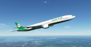  EVA Air CaptainSim 777-300ER thumbnail 1