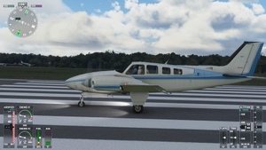 MSFS2020 Beech Baron 58 (FSX Original) thumbnail 1