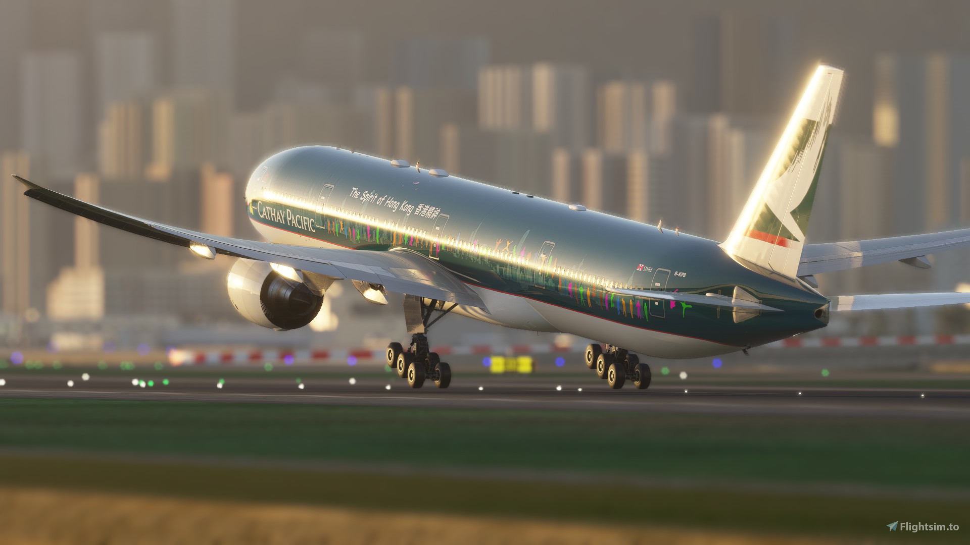 CS-B777-300ER Cathay Pacific The Spirit Of Hong Kong B-KPB Ultra