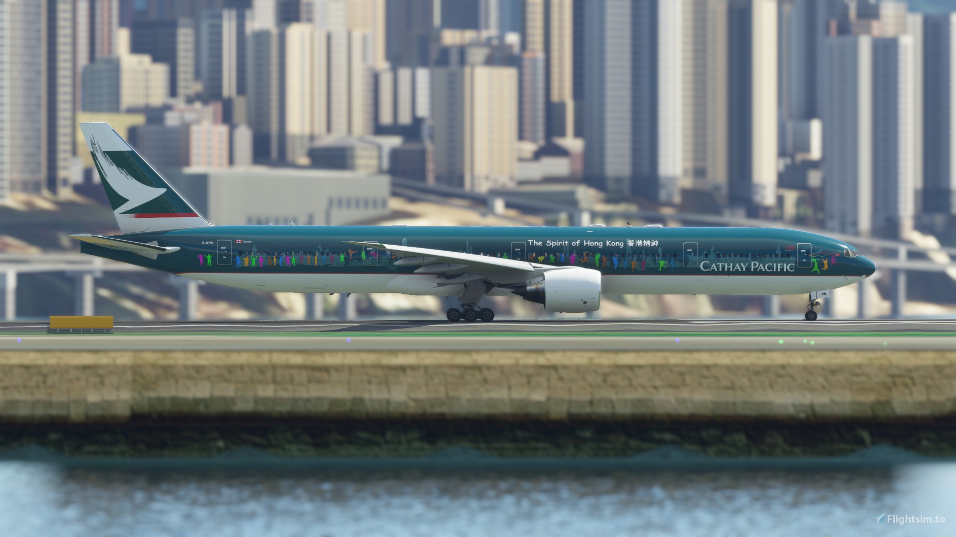 Cathay Pacific B777-300ER スピリット・オブ・ホンコン Cathay Pacific The Spirit of Hong Kong Livery Boeing 777