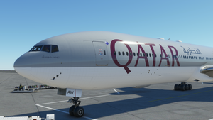 Captainsim B777-300ER Qatar Airways thumbnail 2