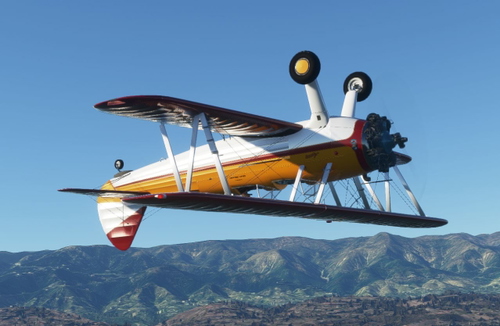 DC Designs Boeing Stearman - Jane Wicker Airshow - N450JW