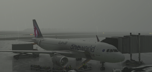 [A32NX] [FBW] Qatar Airways One World [10K] (A7-AHL) With Custom Coffee Cup Ultra Detail thumbnail 18