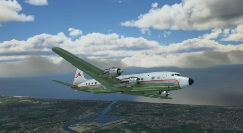 Douglas DC-6 Delta Air Transport OO-VFG