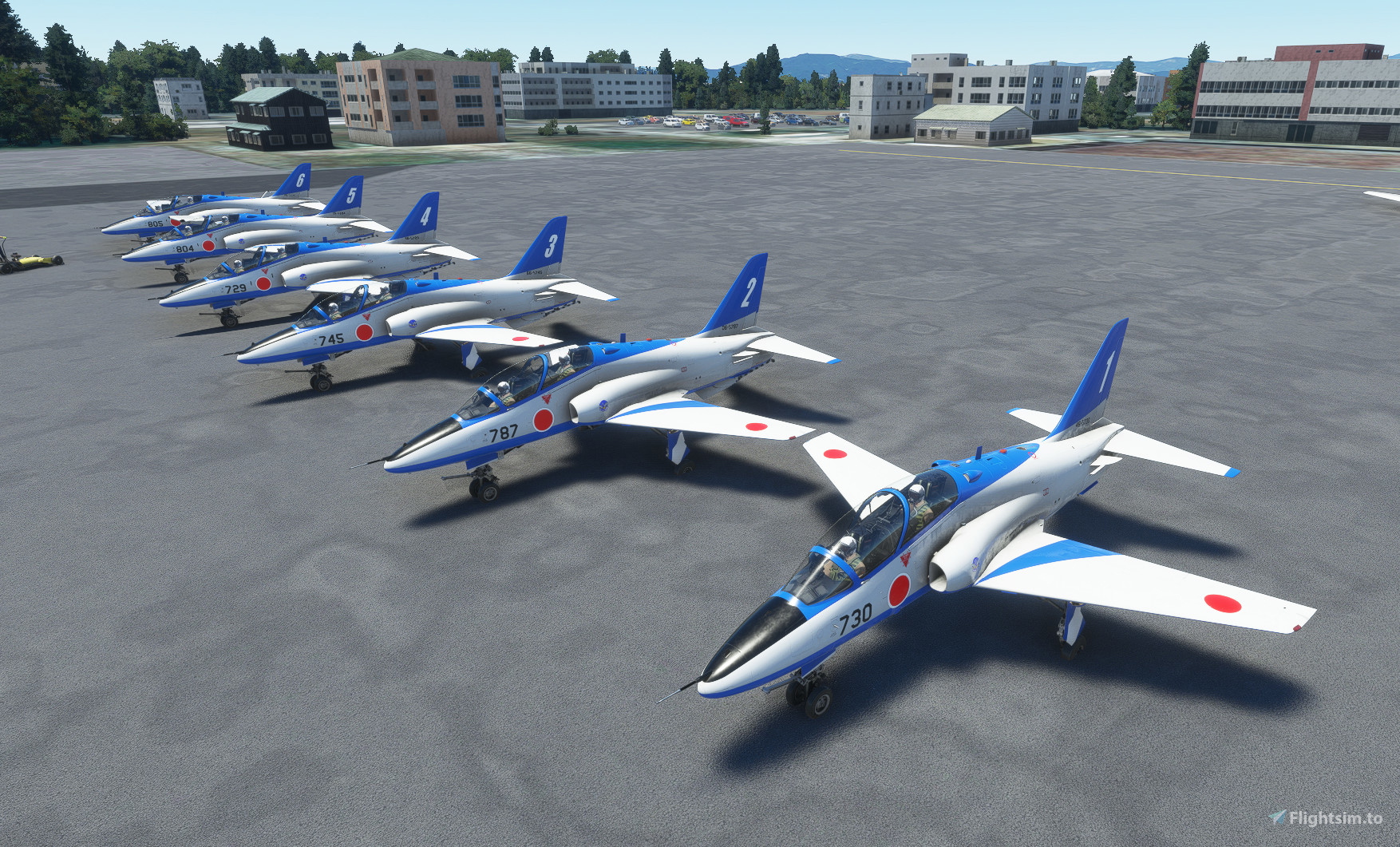 T-45C Japan Air Self Defense Force Blue Impulse のために Microsoft