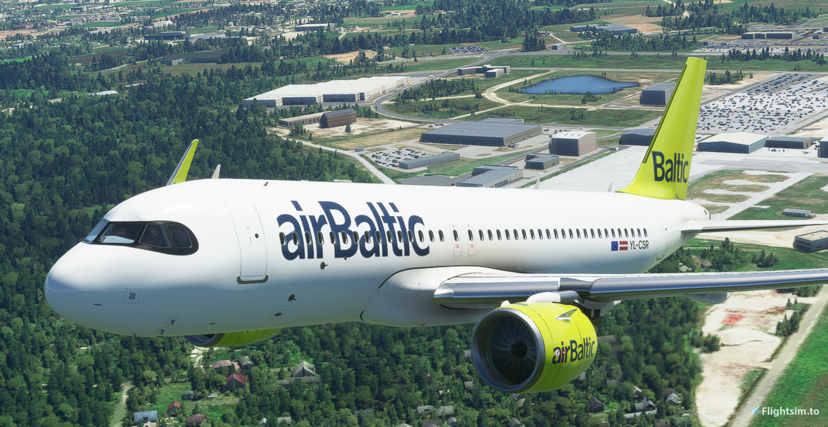 [A32NX] airBaltic [8K Fictional] - Image 1