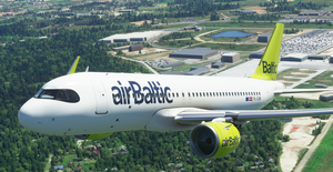 [A32NX] airBaltic [8K Fictional] thumbnail 1