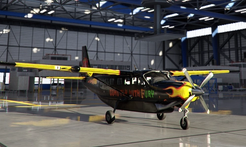 Fury Cessna Caravan C208B Livery