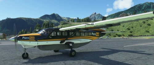 Cessna Caravan PornHub Livery