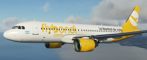 A320Neo (Asobo) Flybondi [8K Fictional]